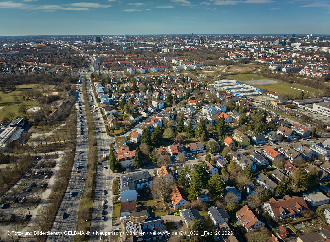 20.02.2023 -  der verschwundene Hachinger Bach in Neuperlach und Berg am Laim